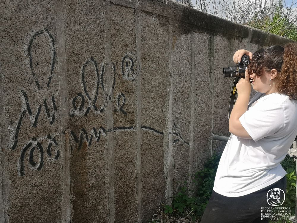 Estudio e intervención del grafiti de Muelle en Vigo