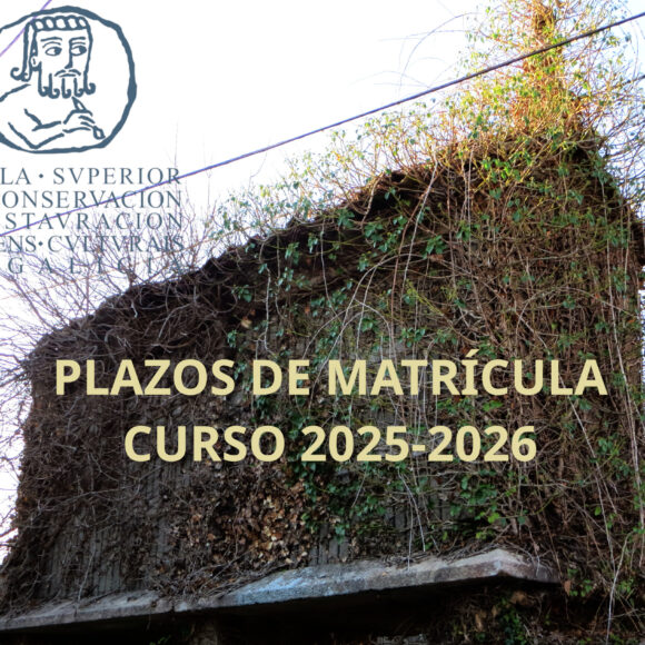 Plazos de matrícula del curso 2025-26